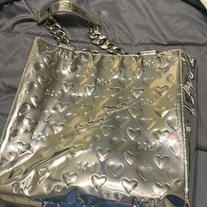 Marc Jacobs silver tote